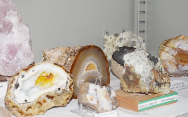 Elementi del Museo di Mineralogia del Liceo Scientifico-Linguistico Carlo Livi di Prato